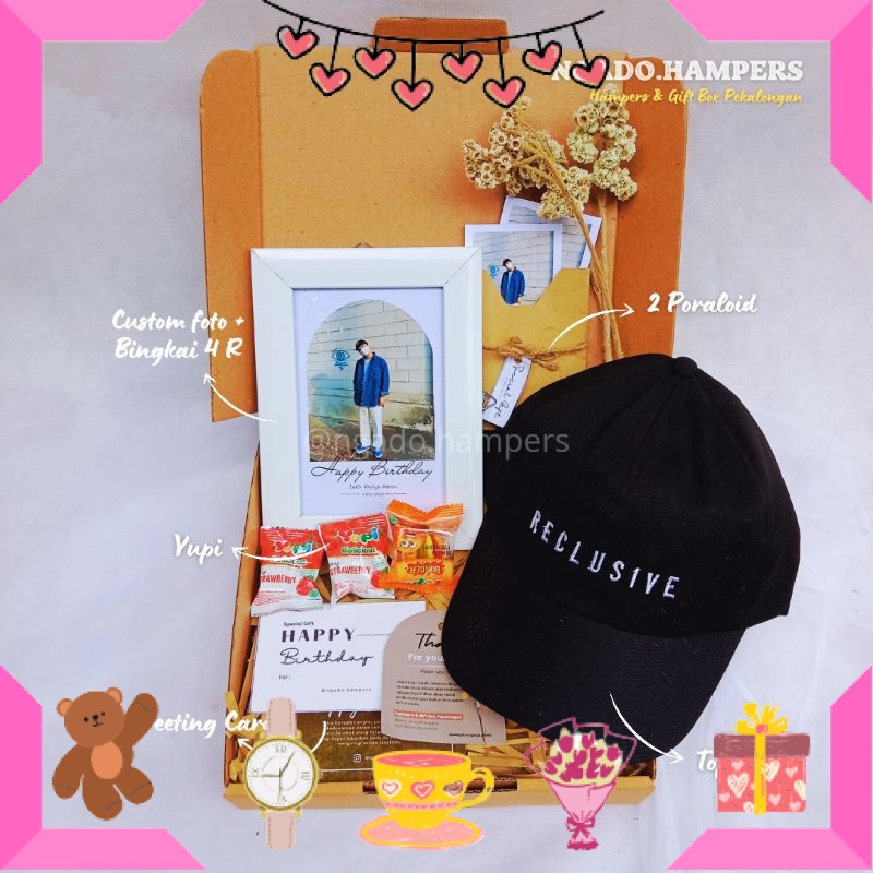 

KADO HAMPERS BAYI ANAK MUDA REMAJA PACAR KEKASIH BIKIN ROMANTIS ANNIVERSERY/ [ 1 Hari Jadi ] Kado Ulang Tahun Cowok Cewek | Kodo Birthday Cewek | Kado Ulang Tahun Cowok | Kado Unik Custom Foto | Bingkai Foto + Kaca | / ULTAH LAHIRAN WISUDA JADIAN