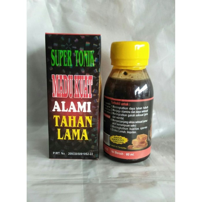 

PROMO BINTANG Madu Tonik Kuat Tahan Lama 6 X Super Tonik SIAP ANTAR