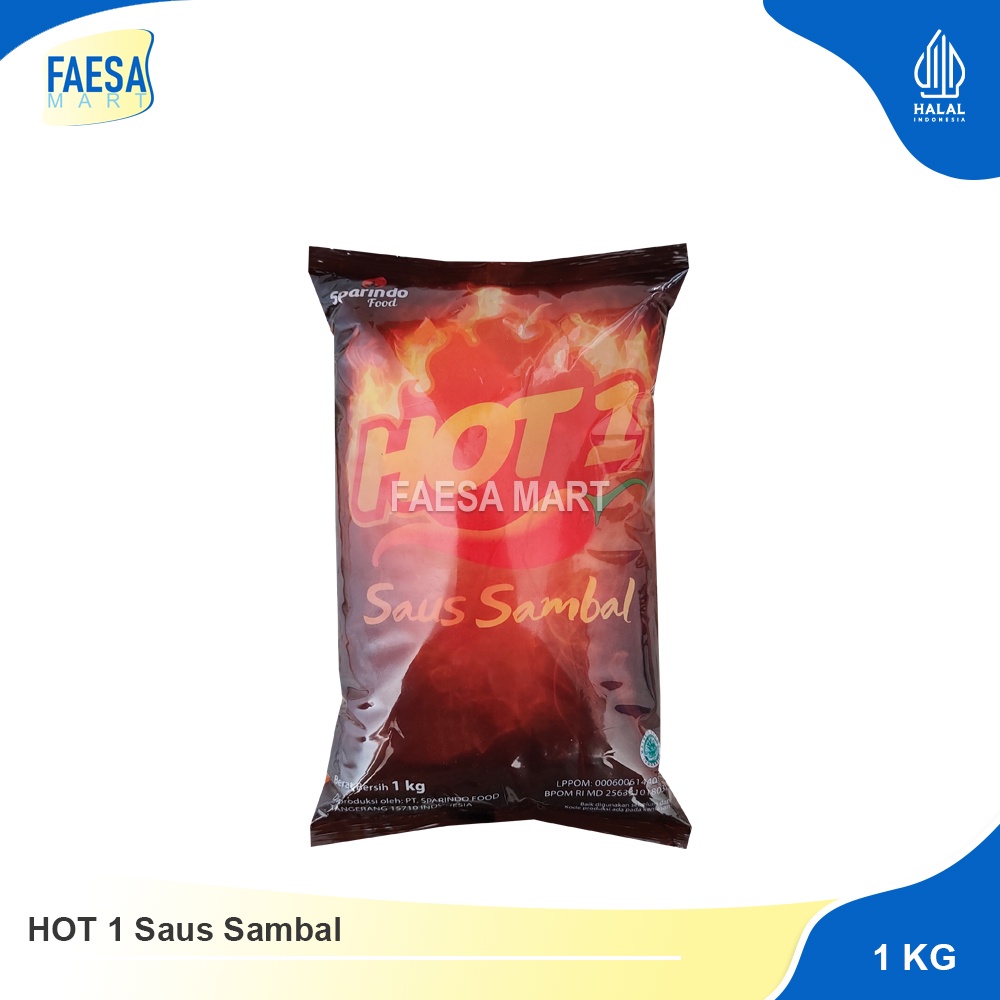 

HOT 1 Saus Sambal 1kg