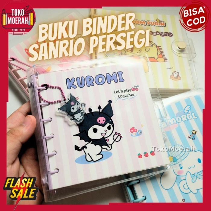 

Harga Terjangkau BUKU BINDER SANRIO PERSEGI BUKU NOTEBOOK SANRIO CATATAN PERSEGI UNIK