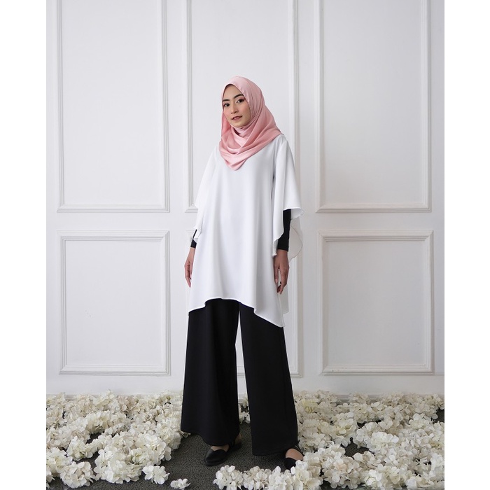 KEIZHA &amp; SOLEHA Allamanda Tunic Baju Atasan Wanita Blus Muslim