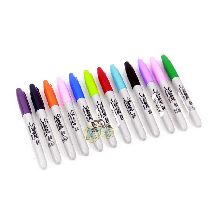 

[Best Seller] Sharpie Fine Point Set isi 12 Basic Color
