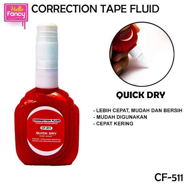 

Correction Fluid Pen / Tipex Cair / Tipe-x Koreksi Cair 1 pcs - CF-511