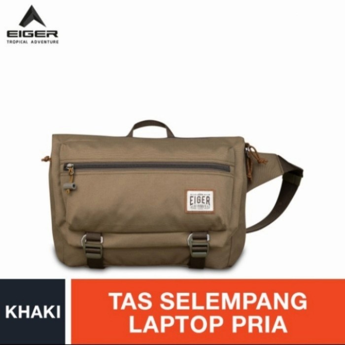 Tas Selempang Laptop Eiger X Tarmac Shoulder Cross Bag Tas selendang - khaky