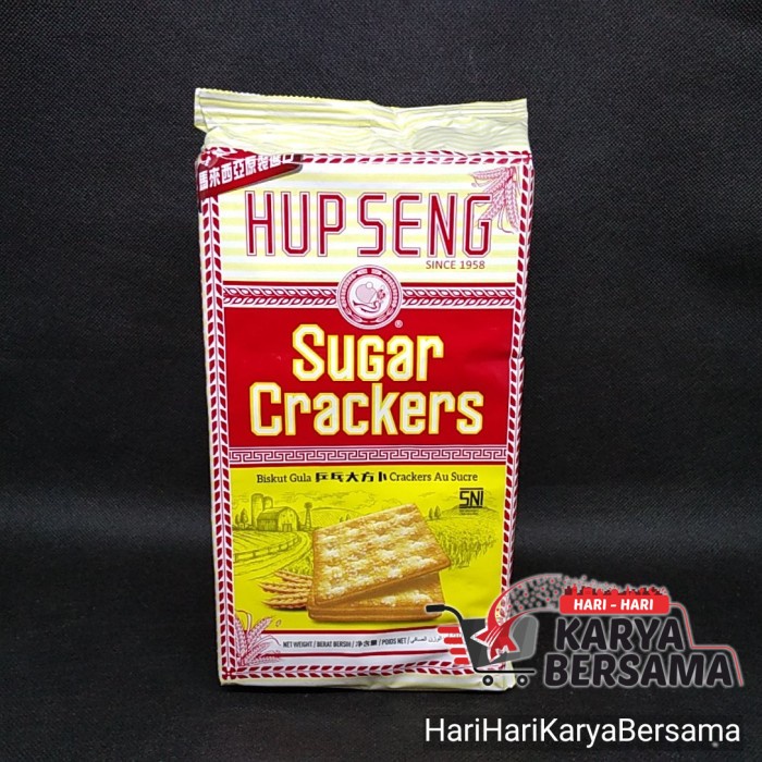 

BISKUIT HUP SENG SUGAR CRACKERS 428GR