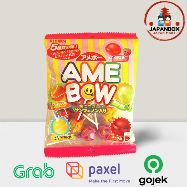 

Ribon Amebow Candy 120g - Lolipop Rasa Buah Made In Jepang