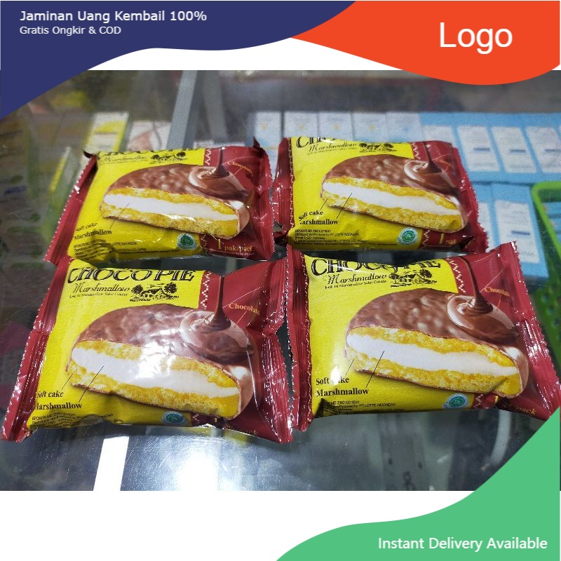 

Cemilan soft chocopie satuan