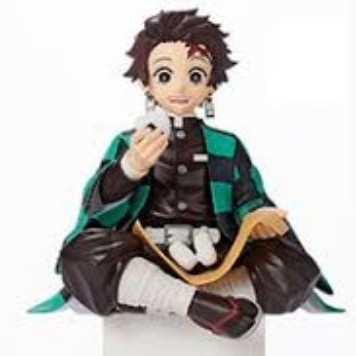 Figure Demon Slayer Kimetsu no Yaiba Tanjiro Nezuko Zenitsu Duduk - nezuko
