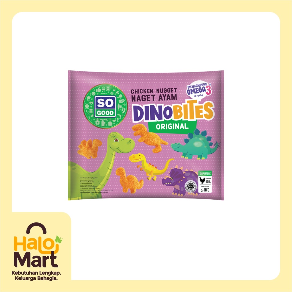 

So Good Dino Bites Original 400 G