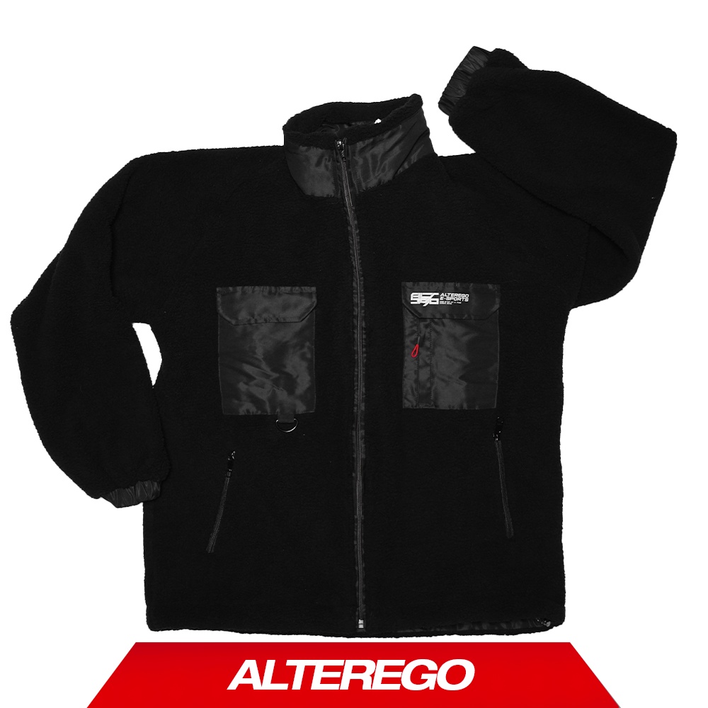 ALT390 Black Sherpa Jacket