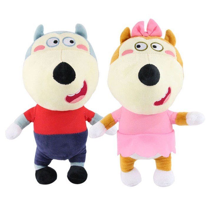 Boneka Wolfoo And Lucy / Mainan Boneka Anak - Shimajiro