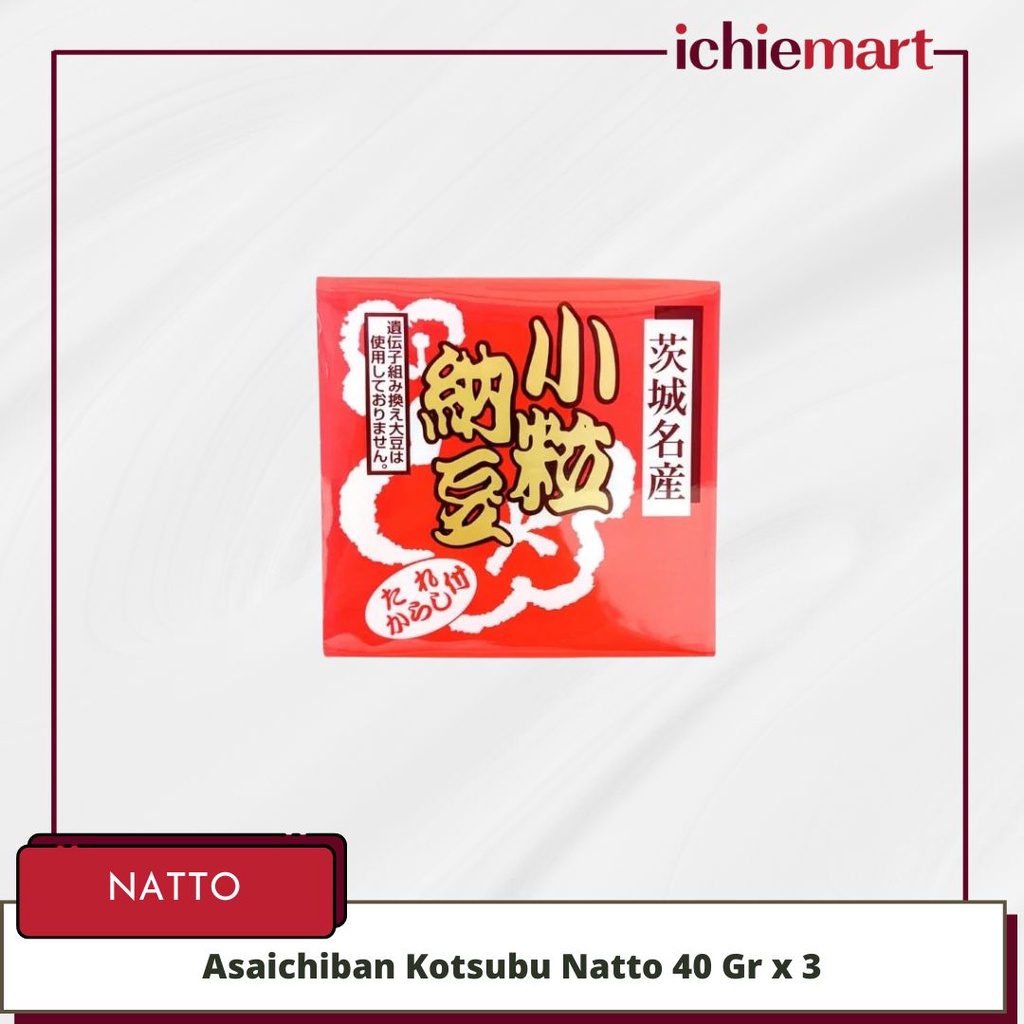 

Asaichiban Kotsubu Natto 40 Gr x 3