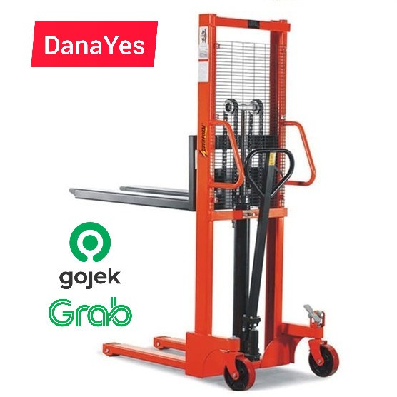 Hand Stacker Lock Hand Pallet Manual Superform Forklift 1 ton 1,6 Mtr