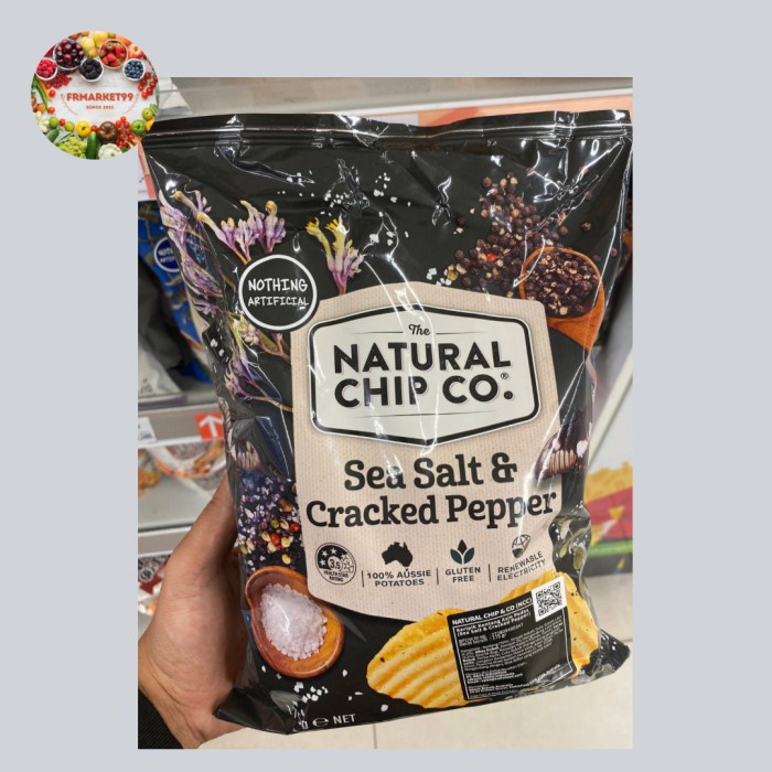 

The Natural Chip Co Sea Salt & Cracked Pepper 175 grm
