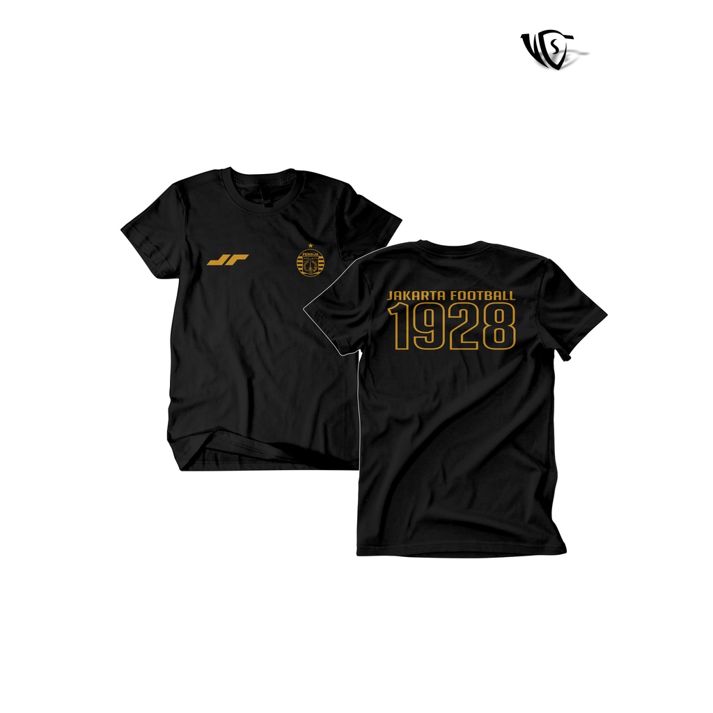 WATOSU STORE KAOS PERSIJA JAKARTA FOOTBALL 1928 APPAREL JUARA COTTON COMBED 24S