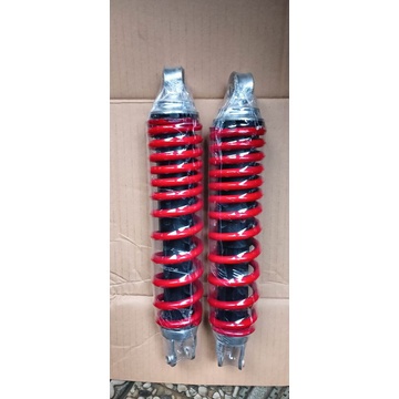 SHOCK BELAKANG SHOCK BREAKER BEAT KARBU/VARIO 110 VARIASI MERAH ..