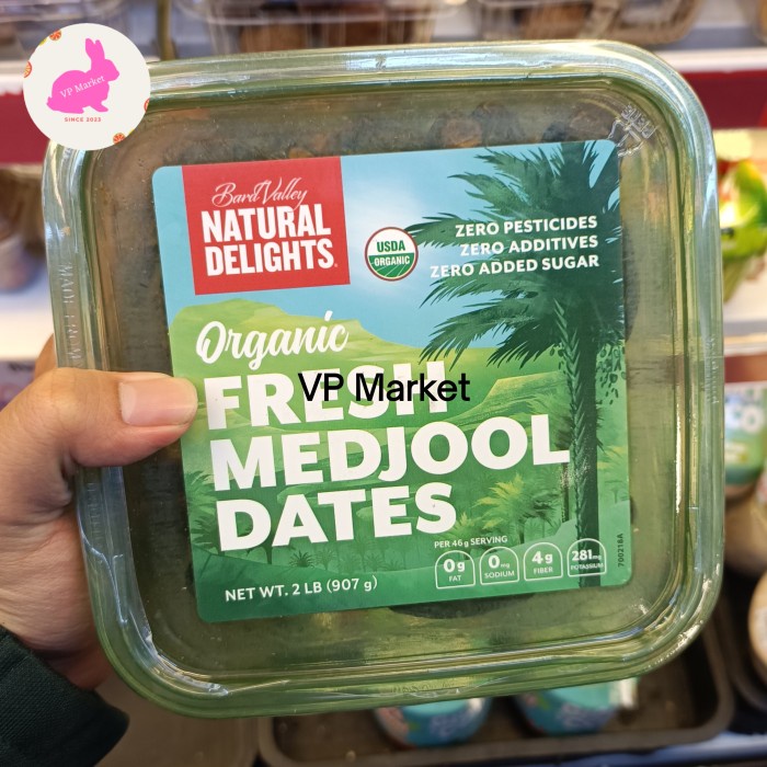 

Kurma Medjool Dates Organic 907g | Kurma Fresh Organik | Box