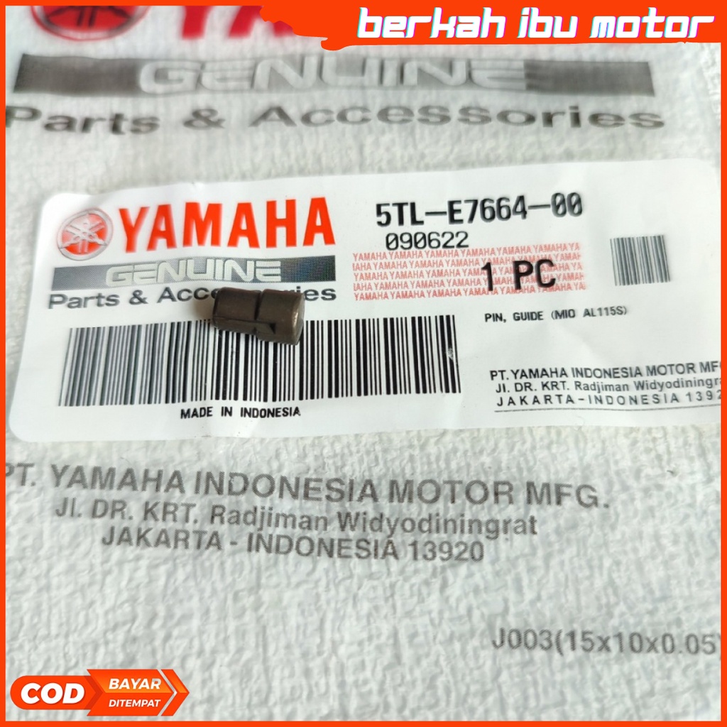 DM135 PIN GUIDE PEN PELOR SECONDARY PULY PULI PULLY CVT MIO SPORTY SMILE SOUL FINO KARBU MIO J SOUL 