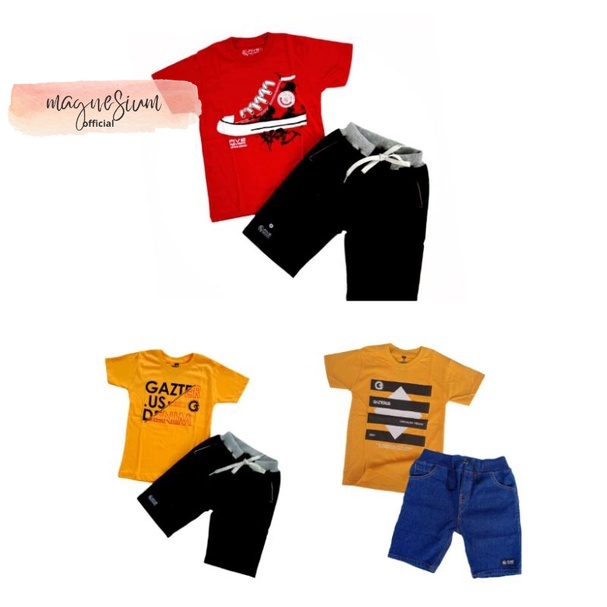 Baju Bayi Laki-Laki COD SETELAN CHINOS RIP POLOS + KAOS DISTRO ANAK LAKI2 1-12 TAHUN Bisa COD