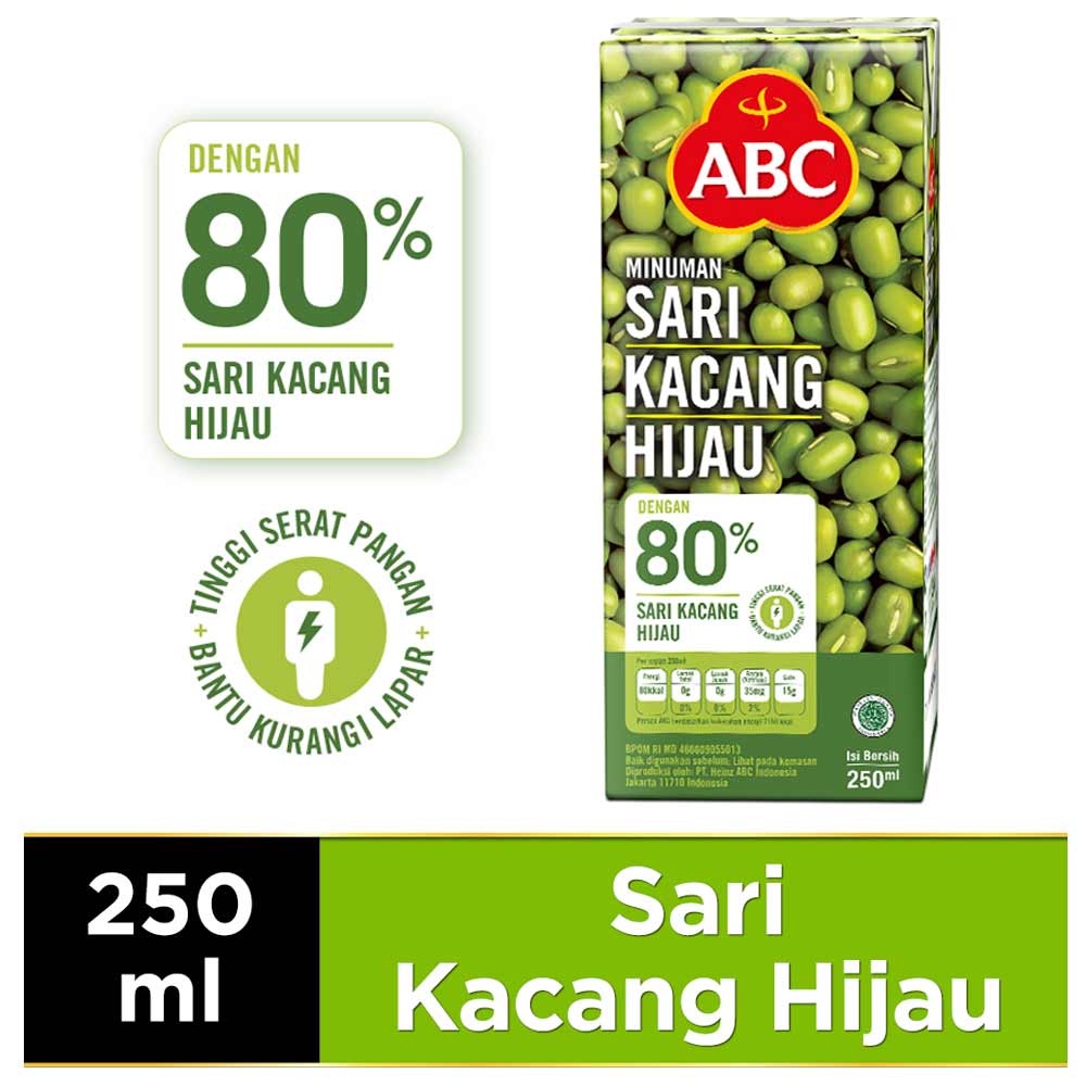 

ABC Minuman Sari Kacang Hijau 250 mL