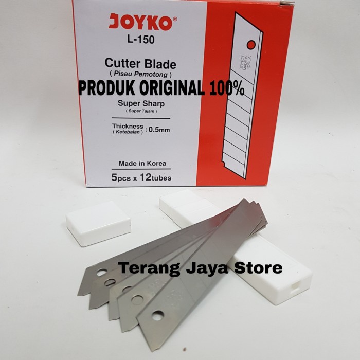 

AIMNAIN KENAN SALE !!! Isi Cutter Joyko L-150 Cutter Blade Joyko L150 Refill Blade Joyko L150