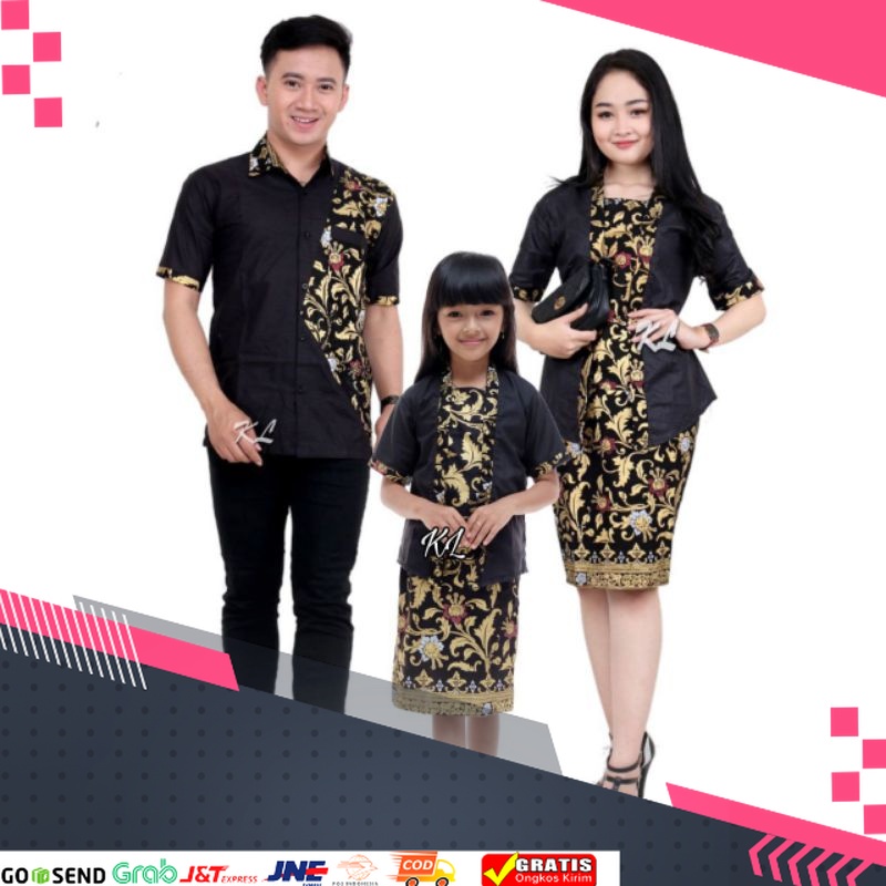 TREND BATIK MASA KINI DESAIN BARU HARGA MURAH /BAJU COUPLE KELUARGA- BATIK COUPLE PASANGAN - BAJU KA