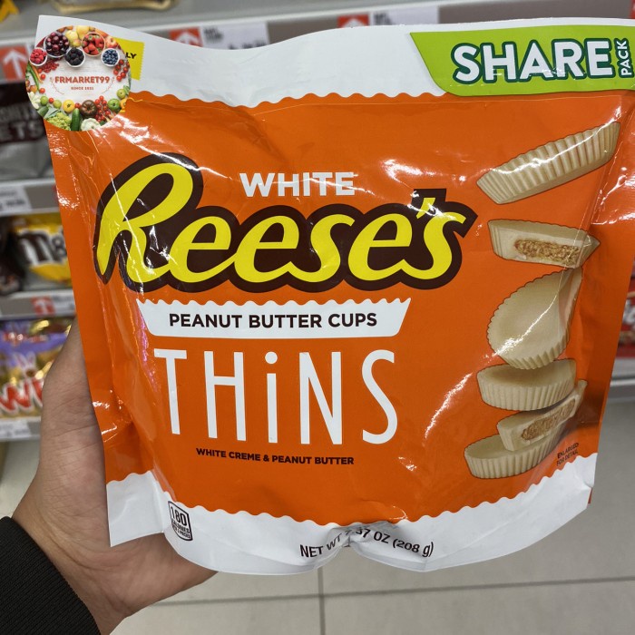 

Reeses White Peanut Butter Cups Thins | Reeses Peanut Butter Cups