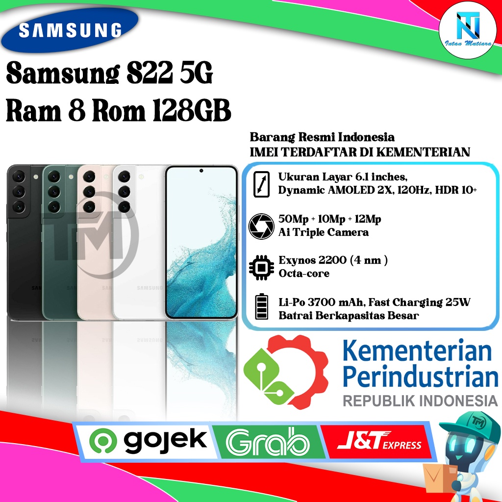 Samsung S22 5G Ram 8/128GB | Ram 8/256GB
