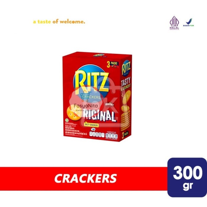 

Biskuit RITZ Krakers Biscuit Cracker (BOX 300gr) - FasyAnita Mart Denpasar