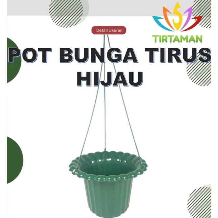Pot Bunga  Pot Tanaman  Pot Plastik Gantung Bunga Tirus