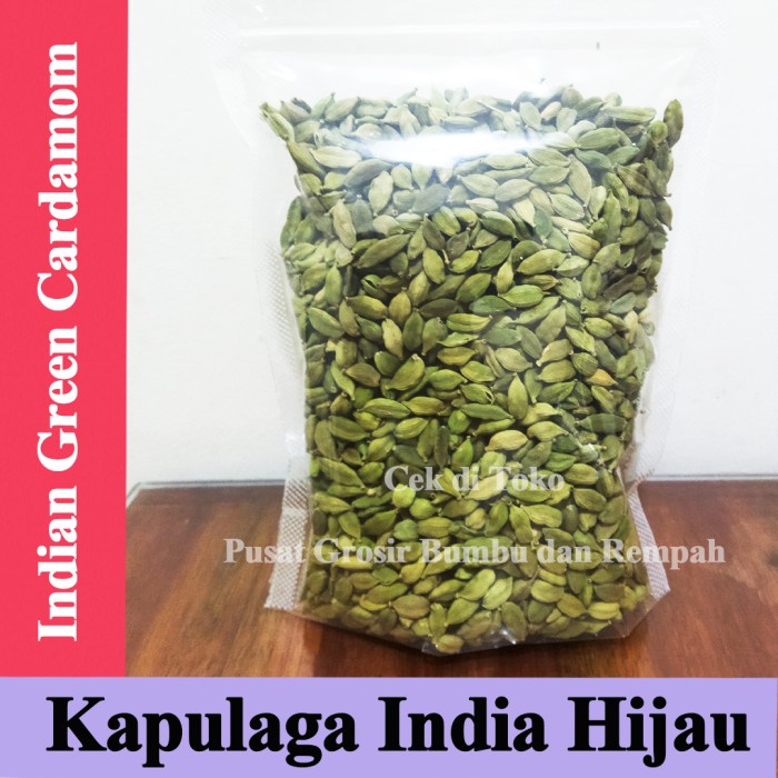 

LYLE - Kapulaga Hijau 50 gram / Kapol India / Green Cardamom Premium