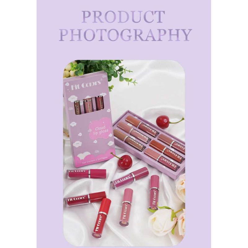 FIT COLORS AWAN ISI 6 LIPSTIK