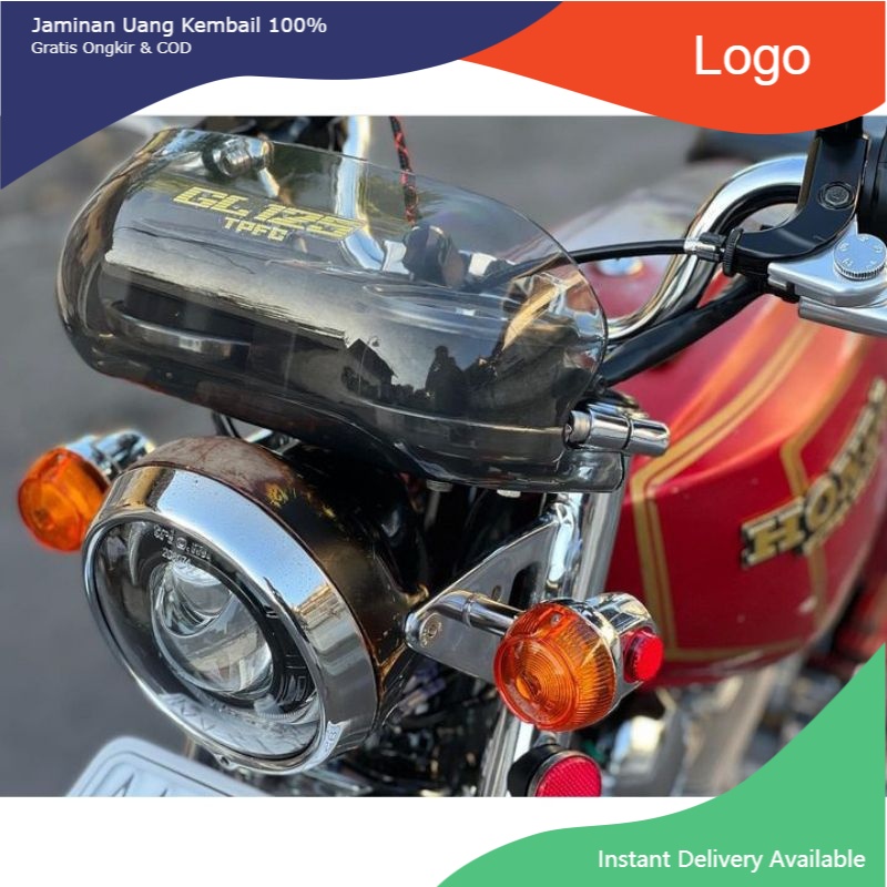 VISOR KACA MIKA SPEEDOMETER GL100 GL125