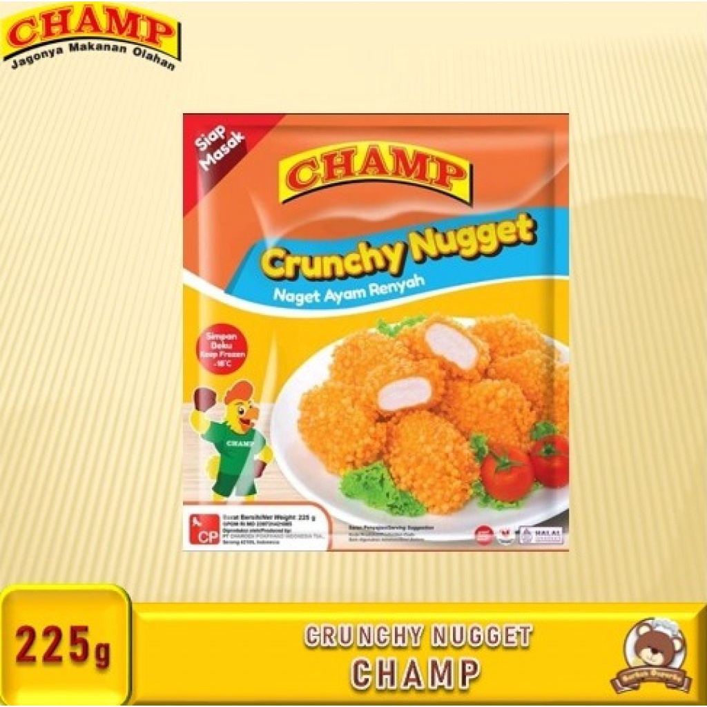 

Champ Nugget Crunchy / Naget Crispy 225g