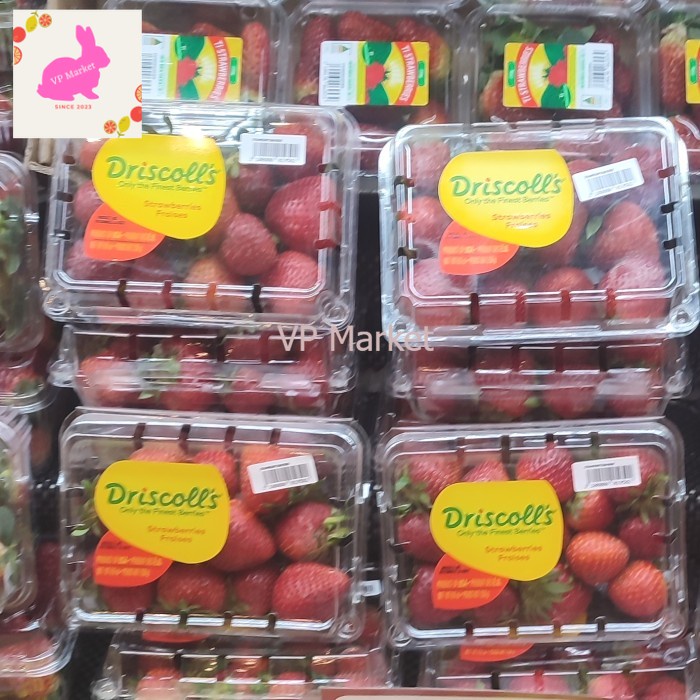

Strawberry Driscoll USA 250gr Impor USA