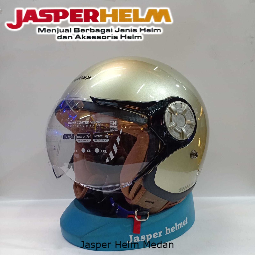 JASPER HELM MEDAN - HELM RETRO CHARGLOSS GOLD