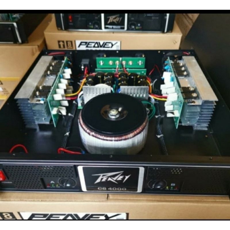 Power Ampli peavey cs4000 audio soundSystem pevey cs4000