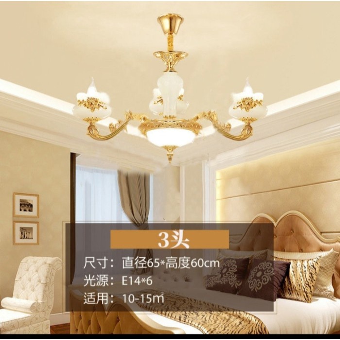 Lampu Gantung Kristal Ruang Tamu Lampu Mewah Sederhana Eropa R Makan lampu ruang tamu mewah