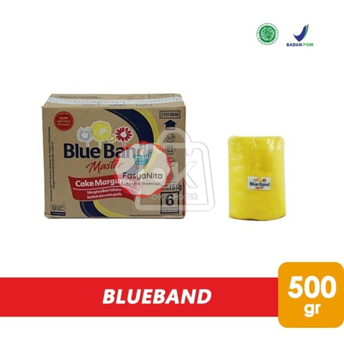 

BLUEBAND MASTER 500gr BLUE BAND MCM - MASTER CAKE MARGARINE 100% ASLI - FasyAnita Mart Denpasar