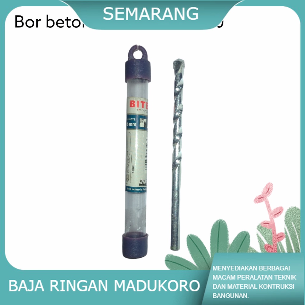 Mata bor beton BITEC 6mm/100