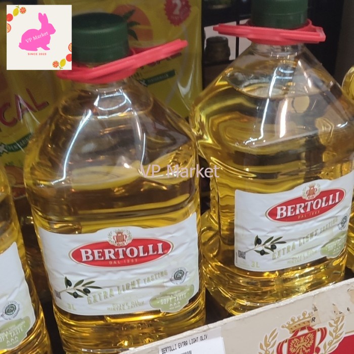 

Bertolli Extra Light Olives Oil 3kg Impor Minyak Zaitun
