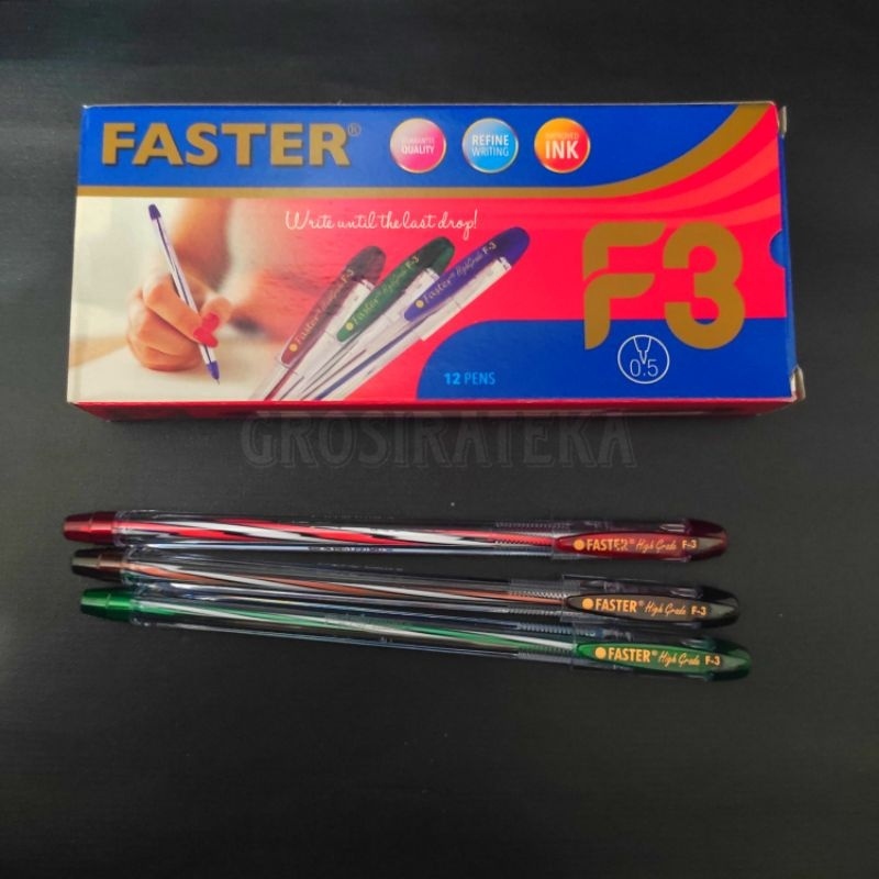 

BALLPOINT, BOLPEN, POLPEN, PULPEN QUEEN F-3 HTM FASTER