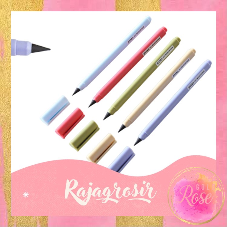 

ℛ - S5960 Pensil Eternal Tak Bisa Habis Warna Macaroon / Pensil Abadi Tanpa Batas / Pensil Tanpa Rautan / Graphite Pencil Like Pen Untuk Sketsa Lukis Art