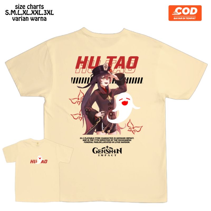 KAOS game genshin impact  Hu TAO BELAKANG BESAR