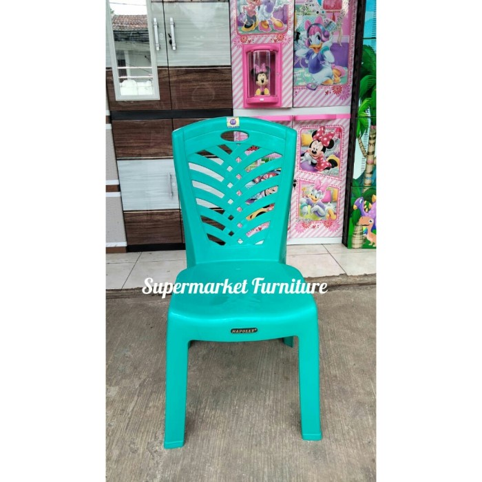Terlaris ✨-KURSI NAPOLLY 209/KURSI SANDARAN/KURSI PLASTIK NAPOLLY/209 - Merah
