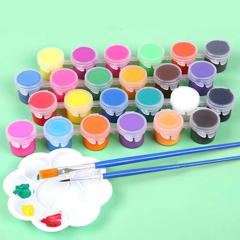 

Cat akrilik Set 6 Warna 12 Warna/Cat Akrilik Kanvas Lukisan Kanvas Cat Cat Akrilik 3ml + Dua pulpen