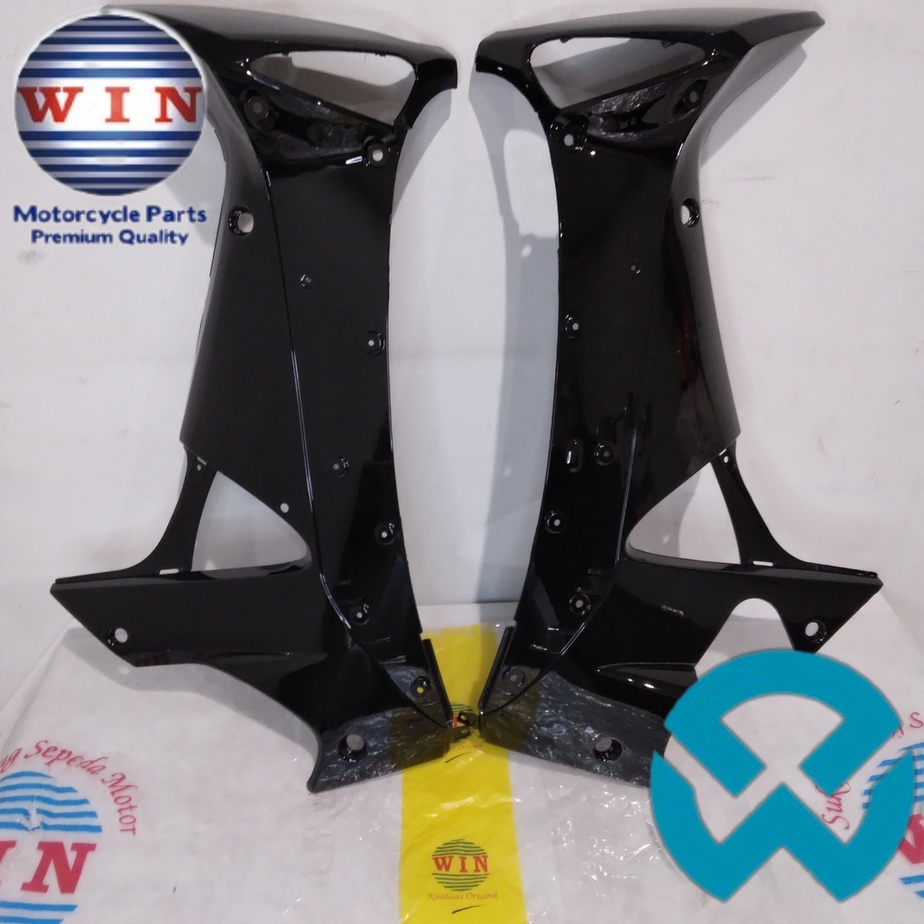 Sayap/Tebeng/Ebek/Dek/legshield Dalam Supra X 125 2004 2005 2006 Hitam | legshield dalam Original WI