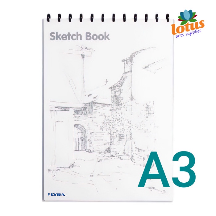 

[New] Lyra Sketch Book A3 30 lembar - 150 gsm - Sketch Book A3