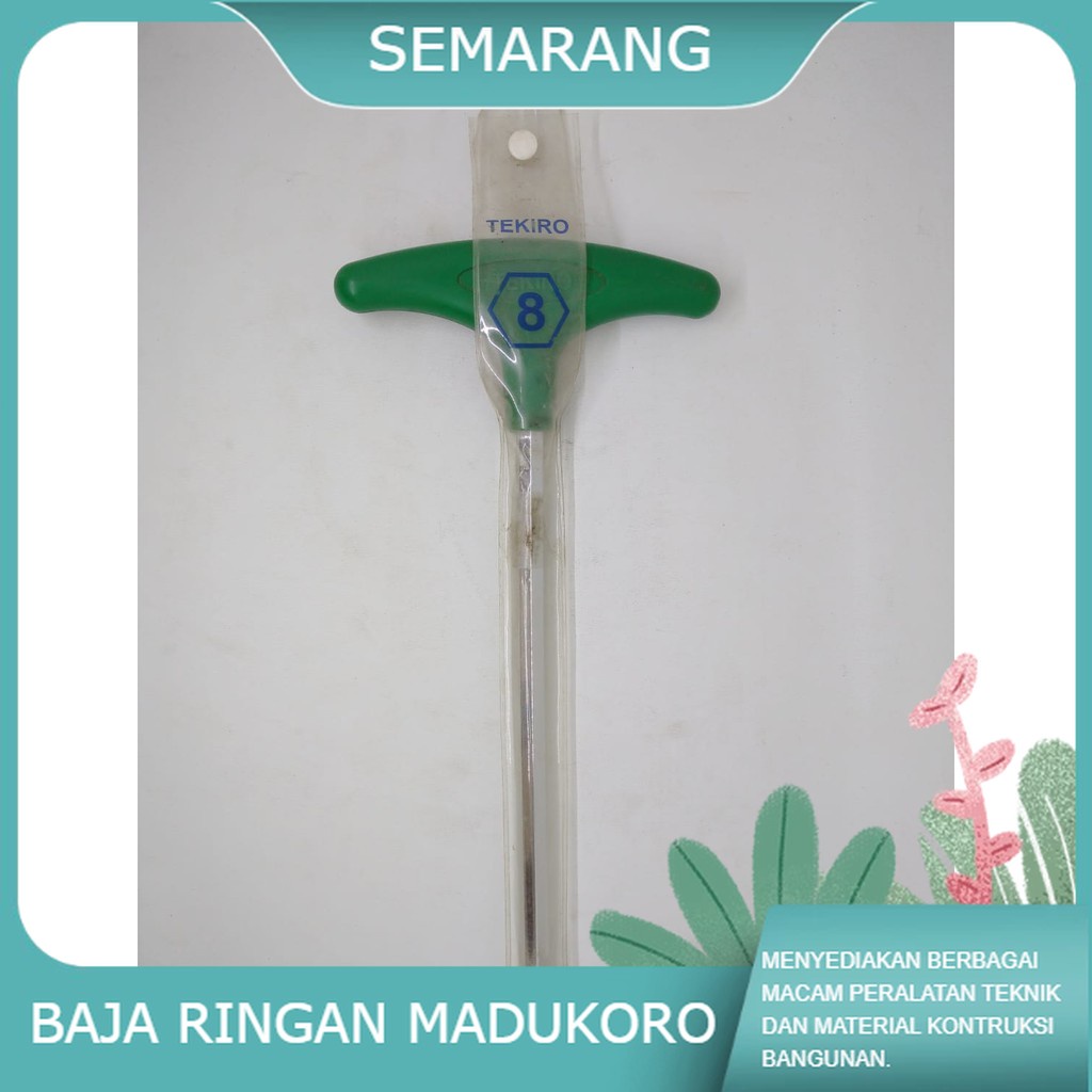 TEKIRO KUNCI L MODEL T 8mm / KUNCI L TEKIRO