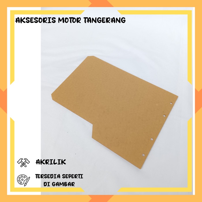 MUDFLAP AKRILIK PANJANG MUDFLAP AKRILIK BEAT ESP BEAT STATER HALUS NEW